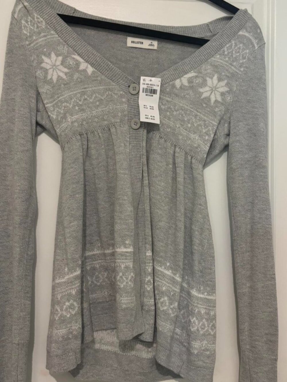 Hollister Co. Women's Grey Jumper
